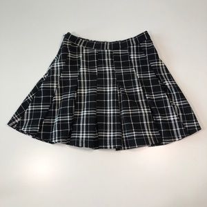 SHEIN Plaid Skirt